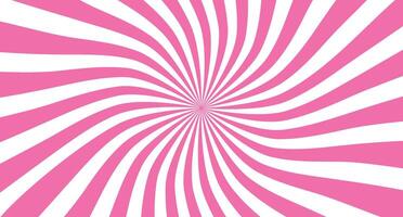 pink abstract background with rays vector