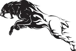 Sabertooth Flame Abstract, Lunge Attack vector