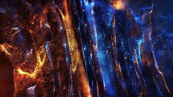 Abstract glowing digital cyber wave made of particles and dots moving on light background, big data visualization, futuristic and tech, 3D, 4K, seamless loop. video