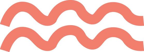 Wavy Line Pattern Abstract vector