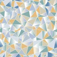 Cold crystal low poly geometric abstract background. Seamless psttern diamond texture vector