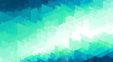 Blue Gradient Stacked Triangles Mosaic Low Poly Background vector