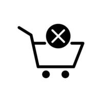 Out of Stock icon design templates simple and modern concept, isolated on white background vector