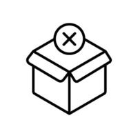 Out of Stock icon design templates simple and modern concept vector