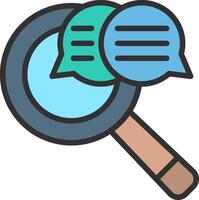 Qualitative Research Sharp Edge Visual vector