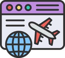 International Color Stroke Symbol vector