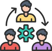 Organization Subtle UI Graphic vector