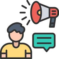 Loudspeaker Cool Tone Form vector