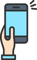 Selfie UX Focused Shape vector