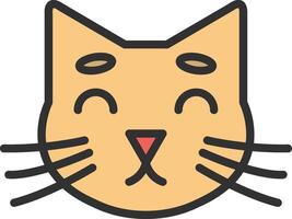 Cat Subtle UI Graphic vector