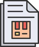 Delivery Note Compact Web Symbol vector