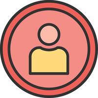 User Muted Tone Element vector