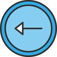 Back Gradient Style Element vector