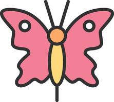 Butterfly Clean Sketch Form vector