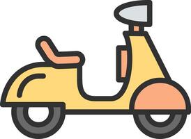Vespa Geometric App Mark vector
