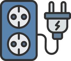 Socket Detailed UI Piece vector