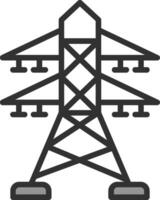 Power Tower Tech Styled Form vector