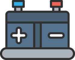 Battery Clean Frame Object vector