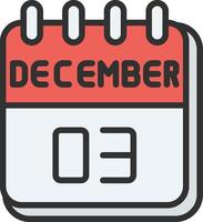 3 December Interactive UI Design vector