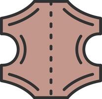 Leather Responsive App Shape vector
