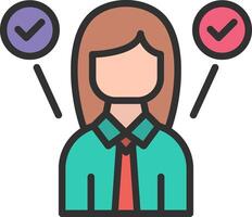 Multitasking Pastel Color Graphic vector