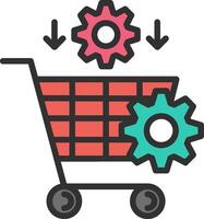 Procurement Custom Line Element vector