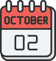 2 October Smooth UI Symbol vector