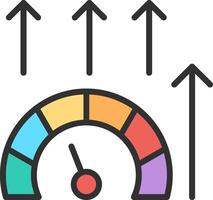 Performance Wireframe App Design vector