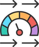 Speed Clean Frame Object vector