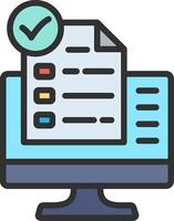 Computer Modern Tech Object vector
