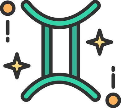 Gemini Sharp Line Mark vector