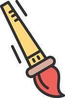 Brush Vivid App Element vector