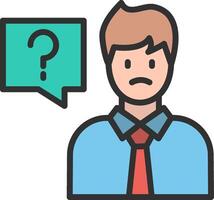 Question Flat UI Form vector