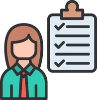 List Interactive UI Design vector