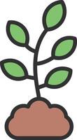 Plant Creative Sketch Element vector