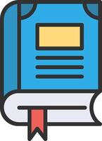 Book Interface Line Graphic vector