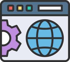 Web optimization Minimal Graphic Visual vector