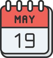 19 May Minimal Graphic Visual vector