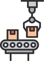 Production Sharp Line Mark vector