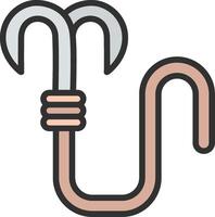 Grappling Hook Compact Web Symbol vector