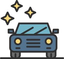 New Car Minimal Graphic Visual vector