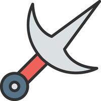 Kunai Custom Line Element vector