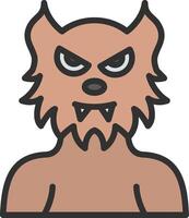 Werewolf Business App Graphic vector