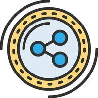 Share Interactive Symbol vector