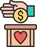 Donate Smooth UI Symbol vector