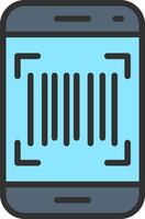 Barcode Vivid App Element vector