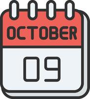 9 October 3D Interface Shape vector
