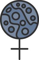 Venus Modern Tech Object vector