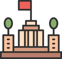 Slavin Memorial Bratislava Web Style Graphic vector