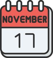 17 November Digital App Concept vector